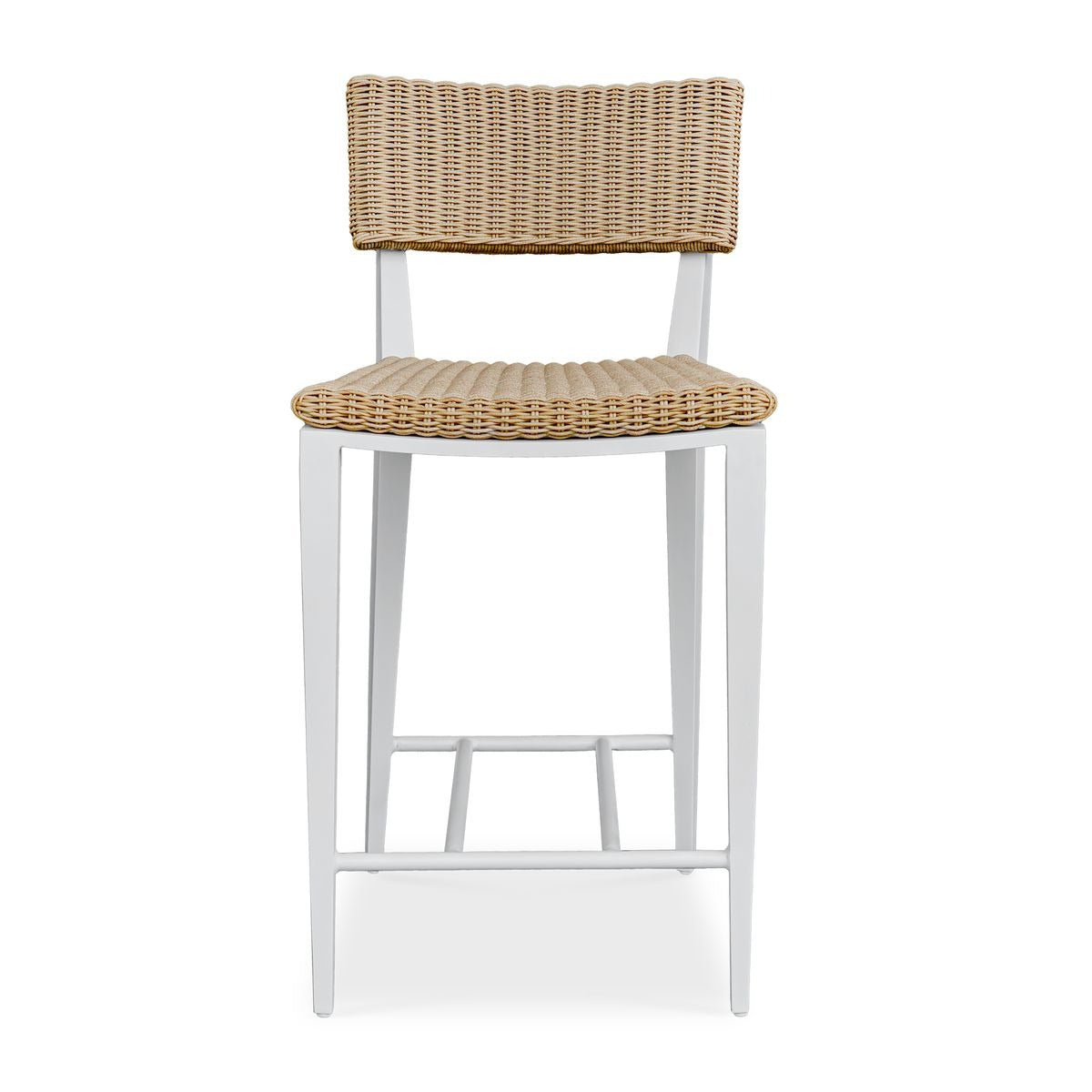 Calbas White Outdoor Counter Stool by Uttermost