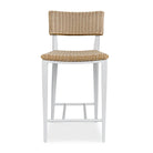 Calbas White Outdoor Counter Stool by Uttermost