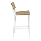 Calbas White Outdoor Bar Stool by Uttermost