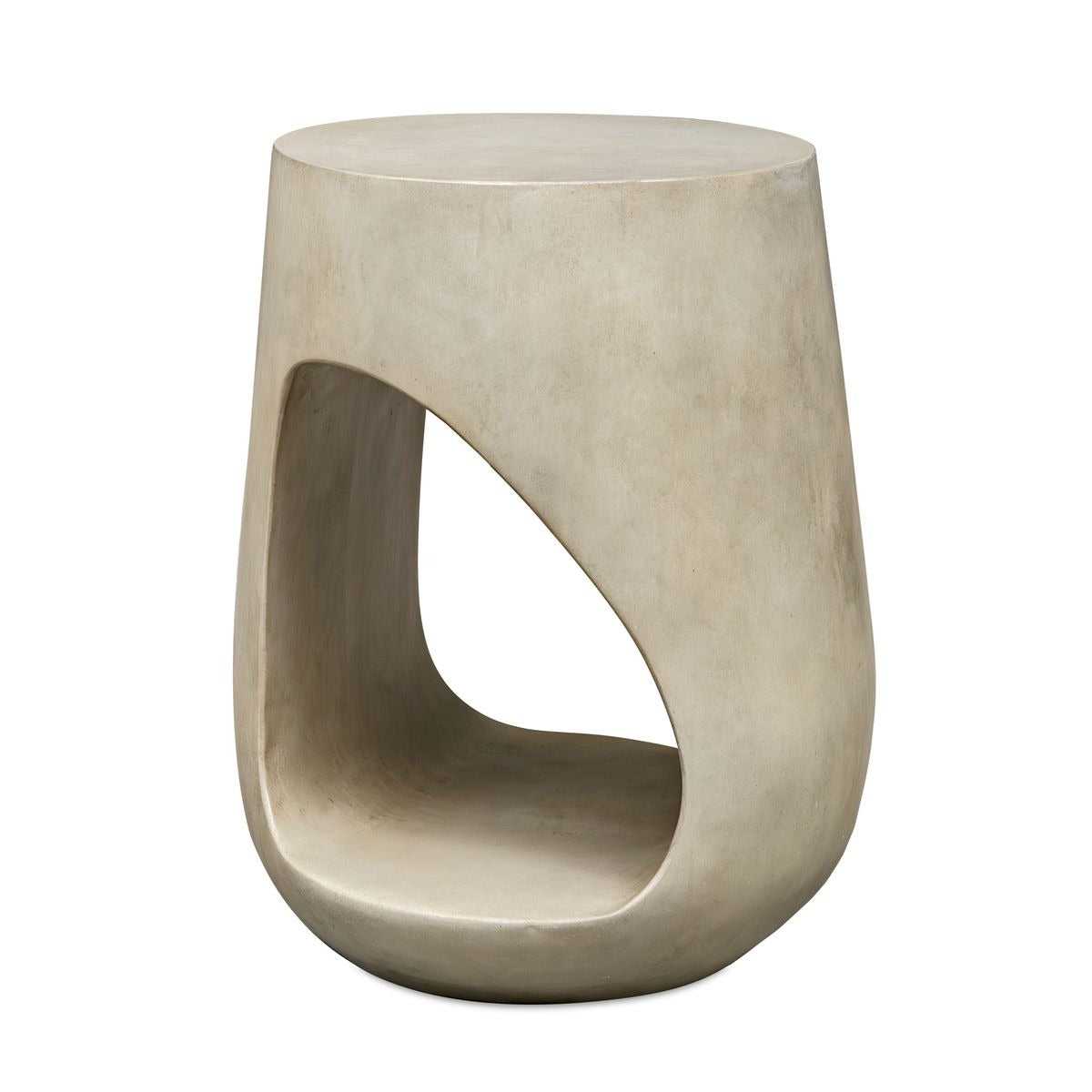Lithos Indoor/Outdoor Accent Table in Grey by Uttermost