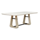 Circa Concrete Indoor-Outdoor Dining Table by Uttermost