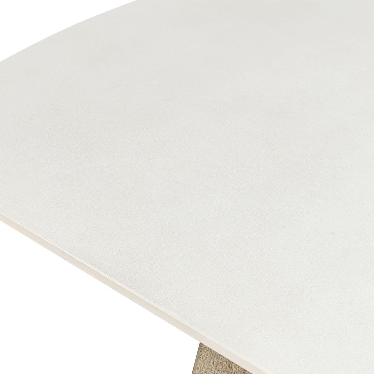 Circa Concrete Indoor-Outdoor Dining Table by Uttermost
