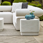 Saltwater Concrete Indoor-Outdoor Side Table by Uttermost