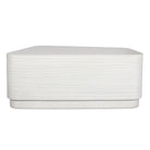 Saltwater Concrete Coffee Table in White by Uttermost