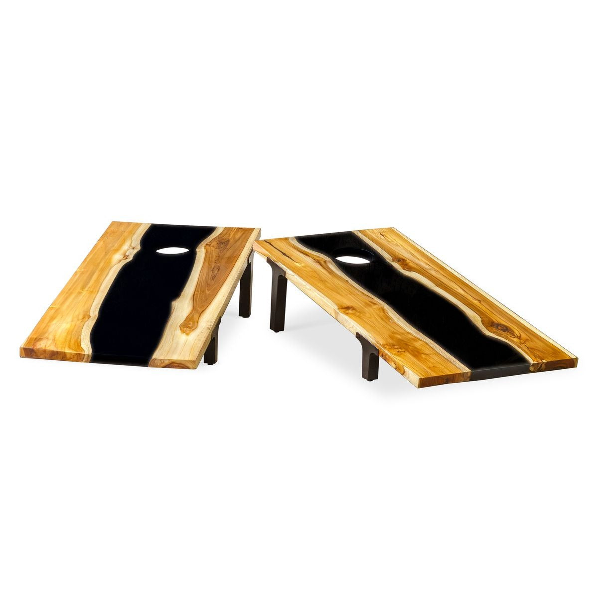 Clearwood Black Cornhole Game - Set of 2 by Uttermost