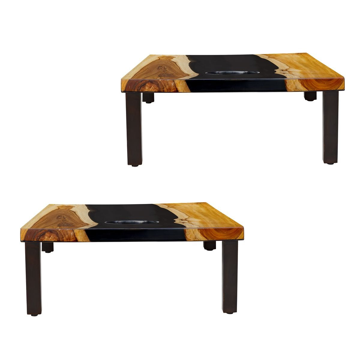Clearwood Black Cornhole Game - Set of 2 by Uttermost