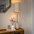 Valter Travertine Large Table Lamp 79cm by RV Astley