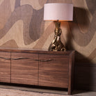 Table Lamp Banyan Vintage Brass Finish Incl Shade Eichholtz