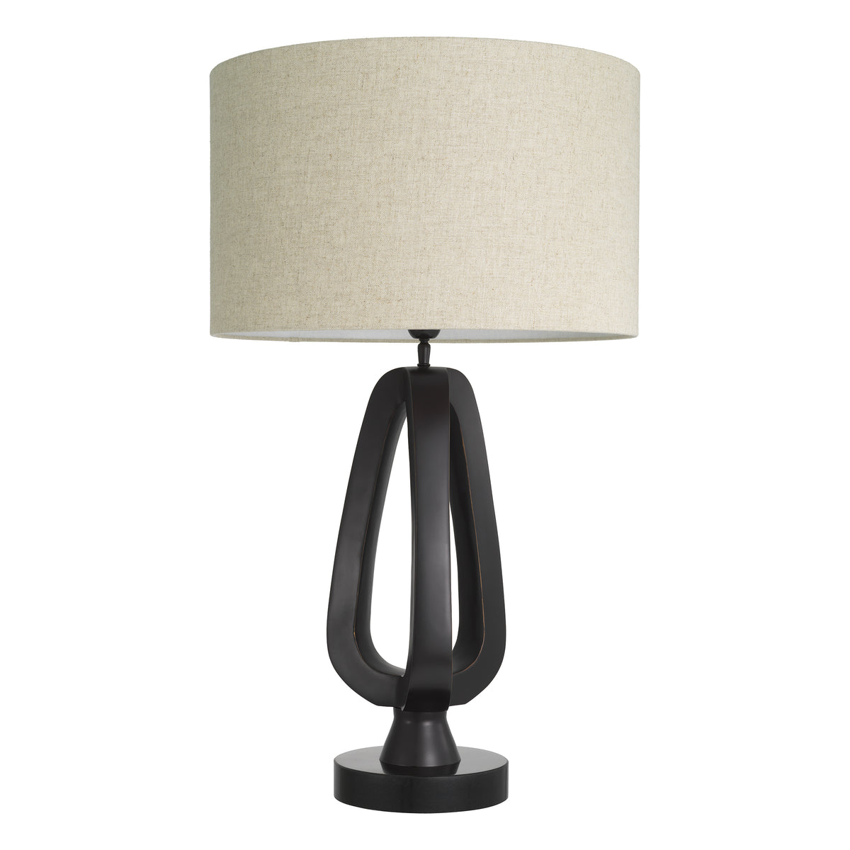 Table Lamp Madrona Bronze Highlight Finish Incl Shade Eichholtz