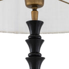 Table Lamp Arabella Piano Black Finish Incl Shade Eichholtz