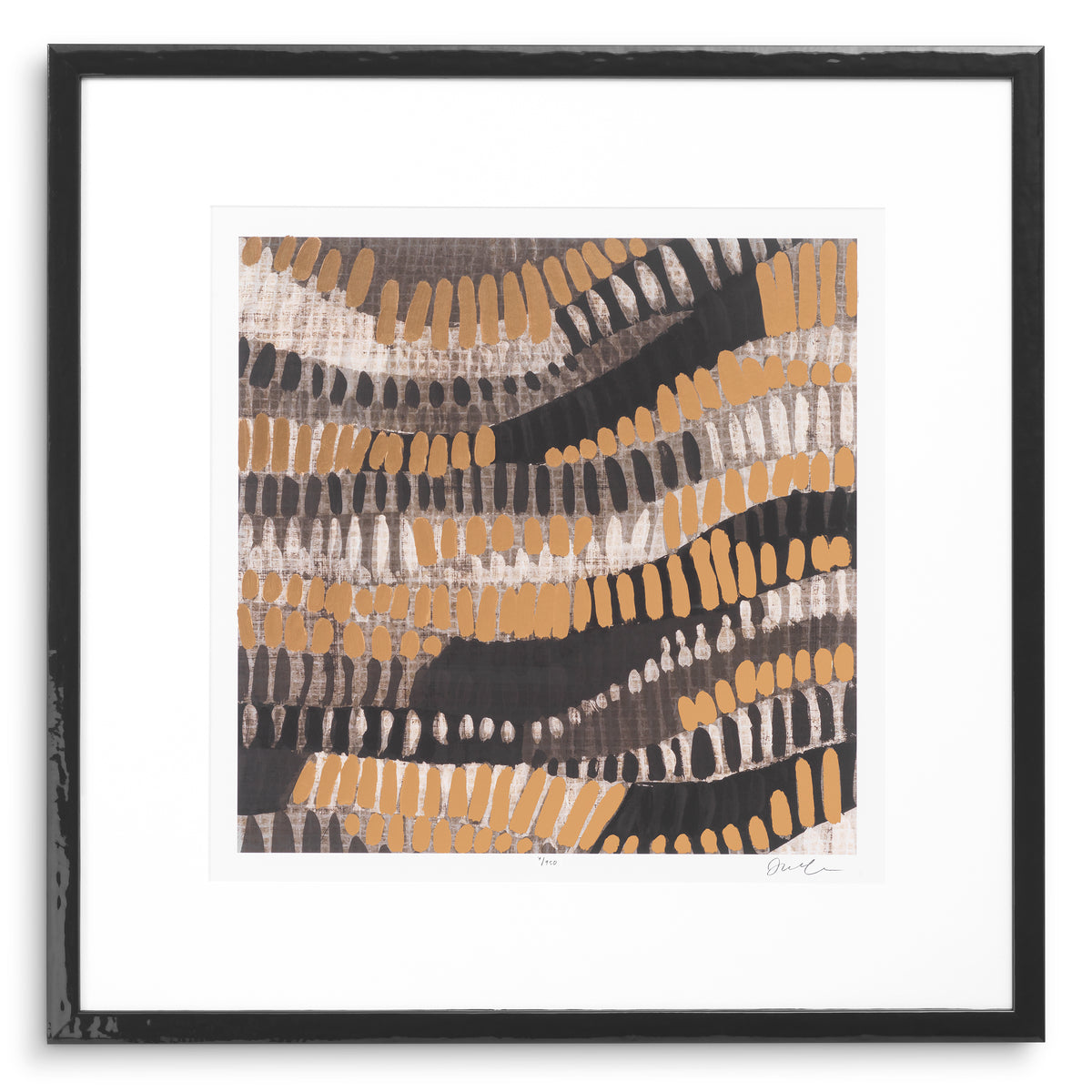 Print Metallic Undulation By June Erica Vess Set Of 2 Eichholtz