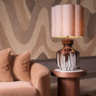 Table Lamp Lorena Brown Finish Incl Shade Eichholtz