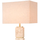 Floor Lamp Newton Travertine Incl Shade Eichholtz