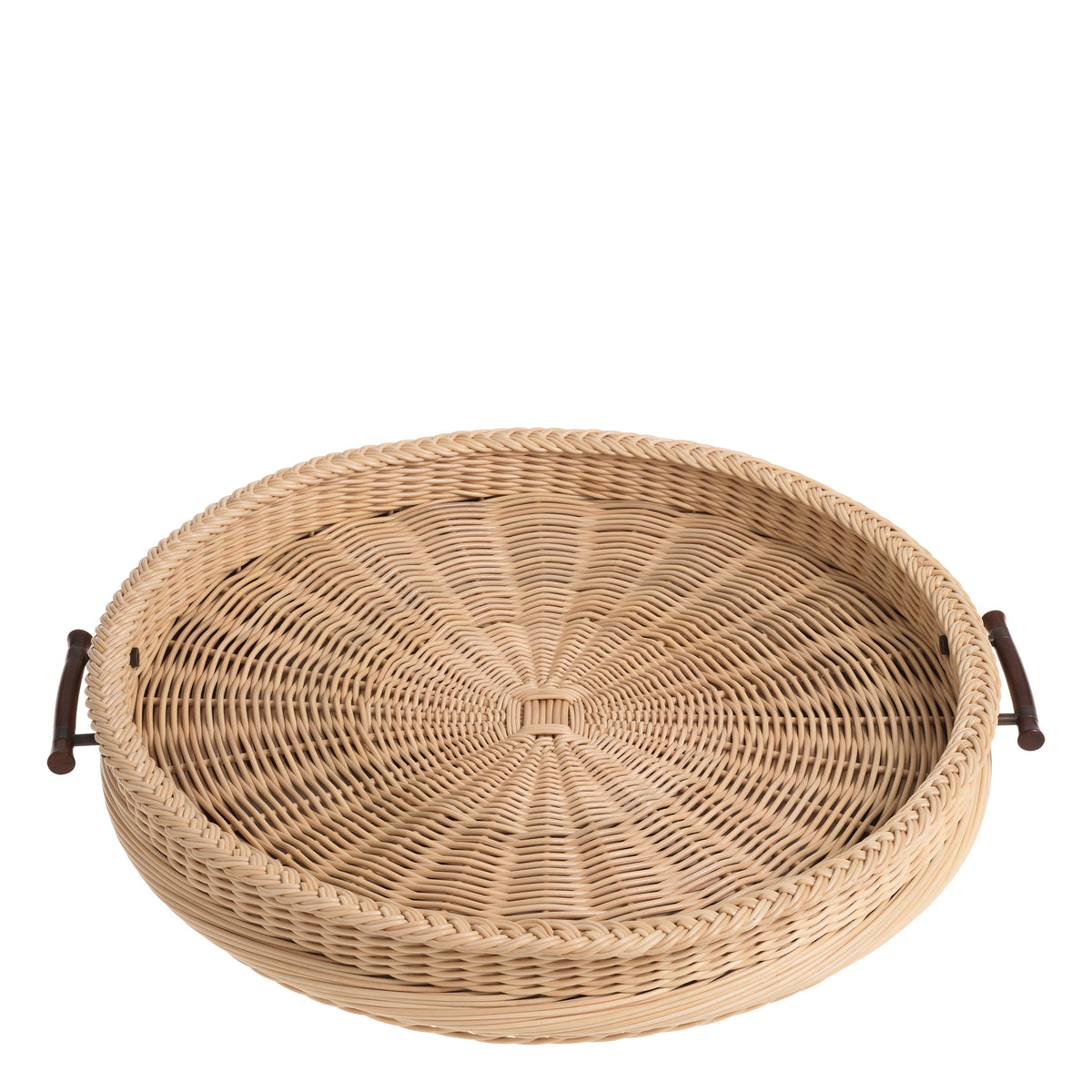 Tray Vimini Small Natural Rattan Eichholtz
