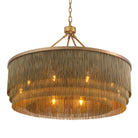 Chandelier Tissot Large Antique Brass Finish Eichholtz