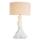 Table Lamp Banyan White Finish Incl Shade Eichholtz