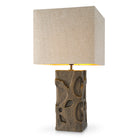 Table Lamp Enzo Vintage Brass Finish Incl Shade Eichholtz