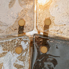 Chandelier Laurent Rectangular Antique Brass Finish Eichholtz