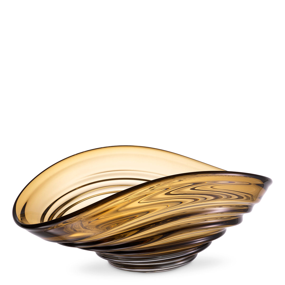 Bowl Pheadra Large Brown Glass Eichholtz