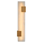 Wall Lamp Furore Antique Brass Finish Alabaster Eichholtz
