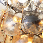 Chandelier Gustave Champagne Coloured Glass Eichholtz