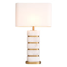 Table Lamp Newall Alabaster Incl Shade Eichholtz