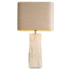 Table Lamp Mazzini Travertine Incl Shade Eichholtz