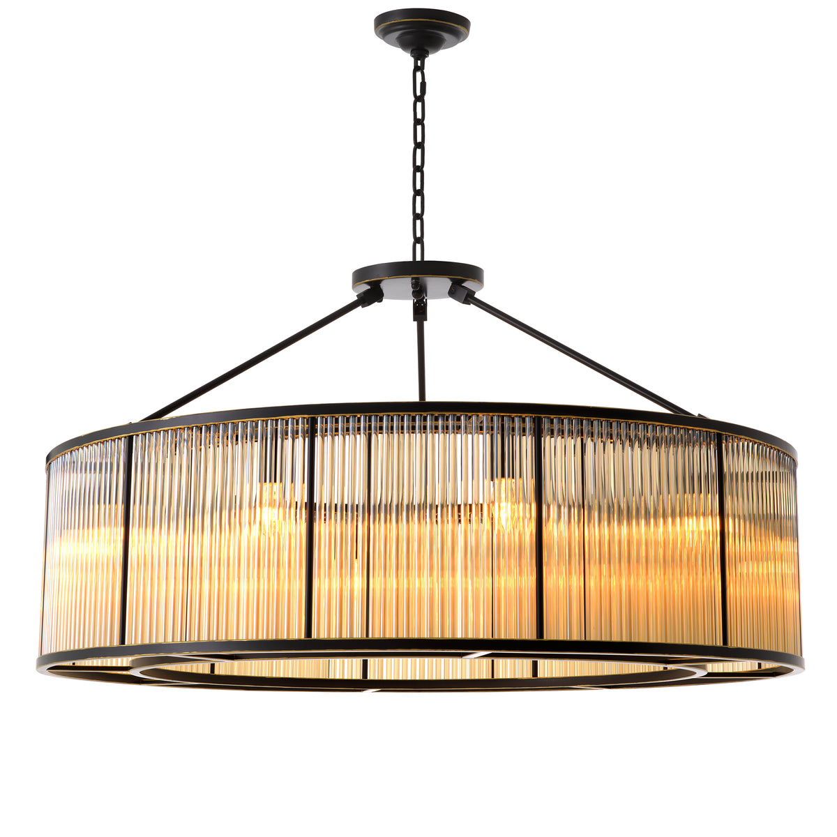 Ceiling Lamp Bernardi Xl Bronze Finish Eichholtz
