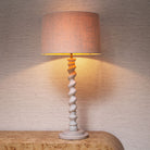 Table Lamp Massimo Piano White Finish Incl Shade Eichholtz