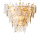 Chandelier Rhombus Small Antique Brass Finish Eichholtz