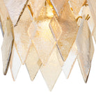 Chandelier Rhombus Small Antique Brass Finish Eichholtz
