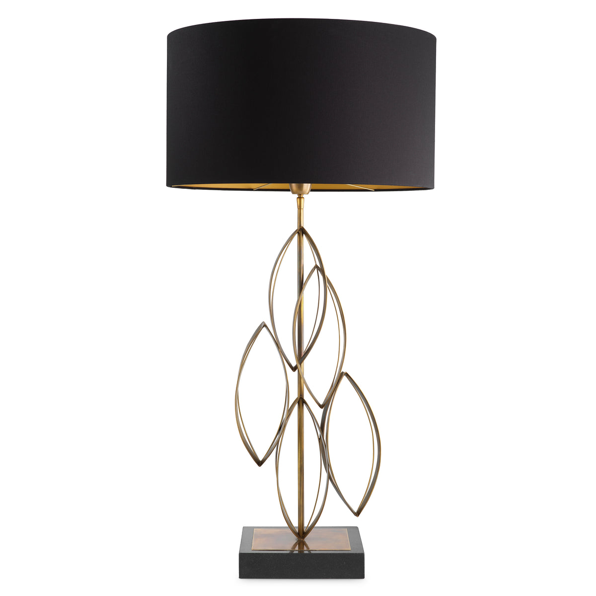 Table Lamp Bellamont Vintage Brass Finish Incl Shade Eichholtz