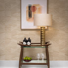 Table Lamp Gilardon Vintage Brass Finish Incl Shade Eichholtz