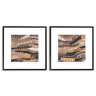 Print Metallic Undulation By June Erica Vess Set Of 2 Eichholtz