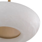 Pendant Ariano Antique Brass Finish Alabaster Eichholtz
