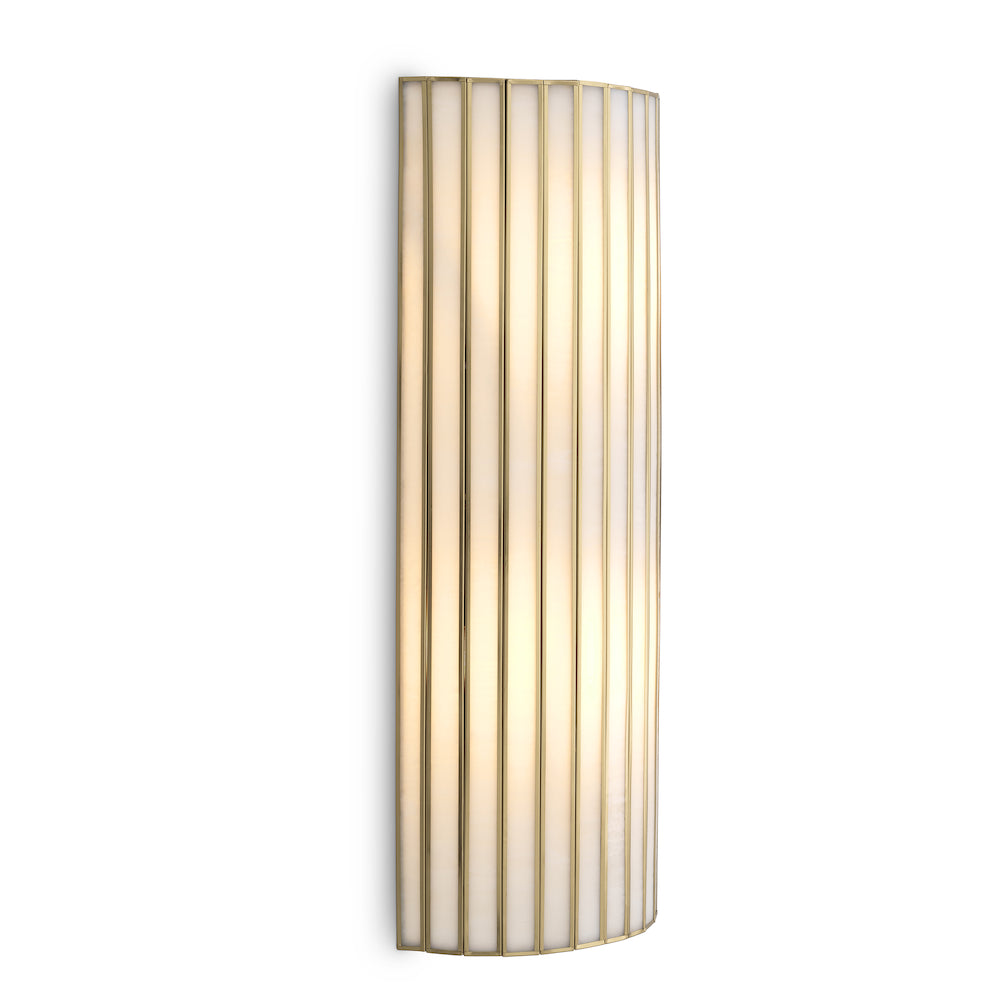 Wall Lamp Monari Antique Brass Finish Eichholtz