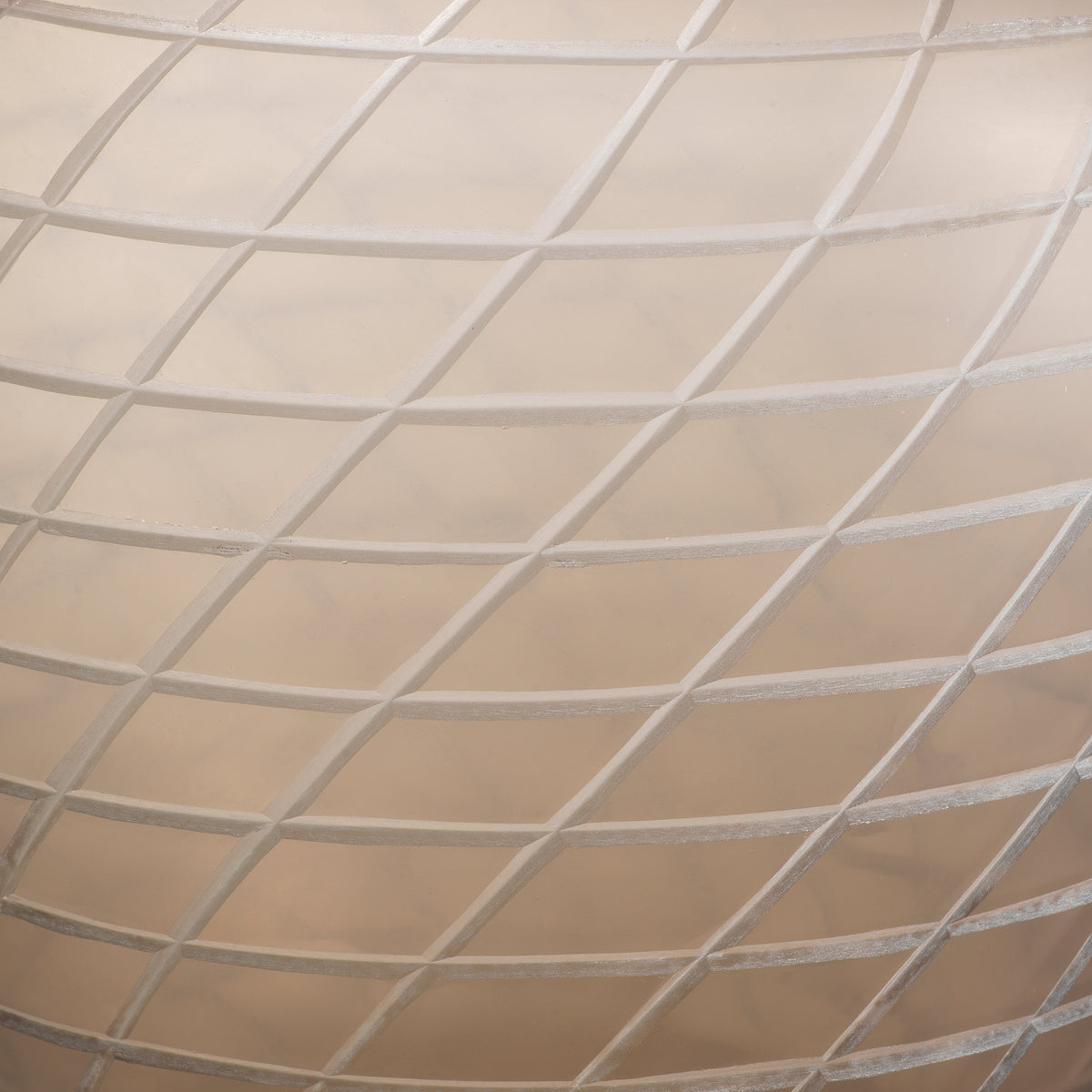 Vase Tarano Small Matte Sand Color Glass Eichholtz