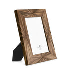 Picture Frame Harvard Small Straw Marquetry Brown Eichholtz