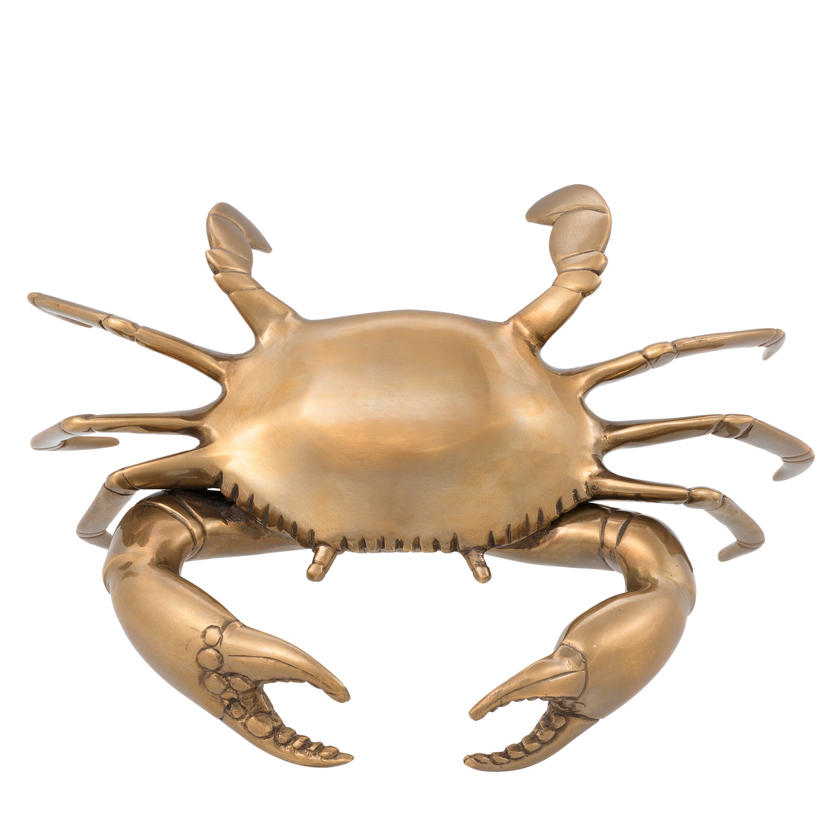 Object Crab Vintage Brass Finish Eichholtz