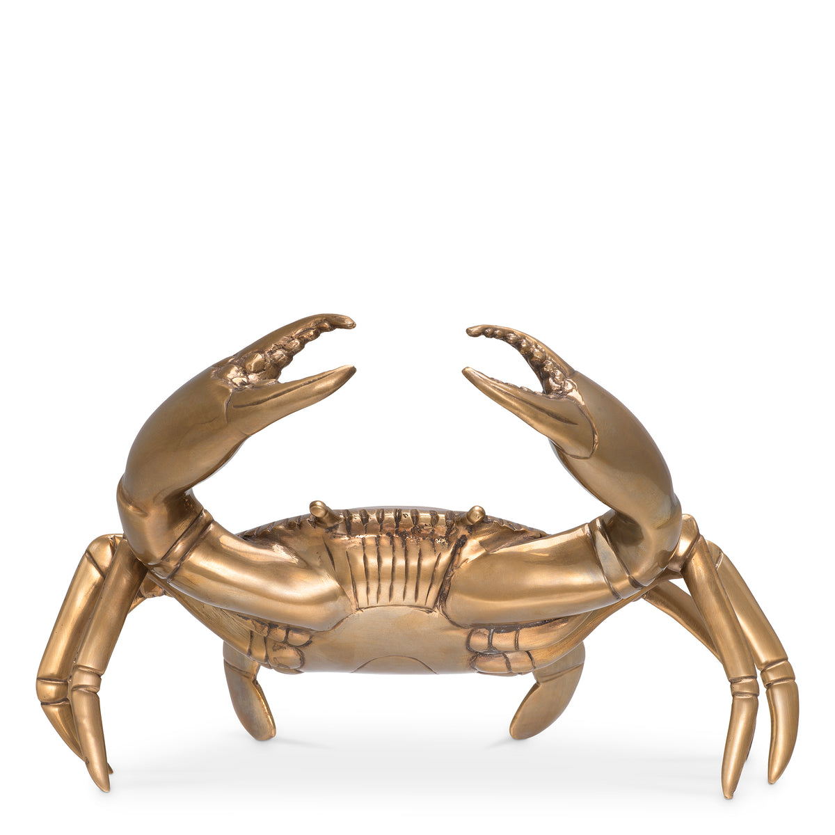 Object Crab Vintage Brass Finish Eichholtz