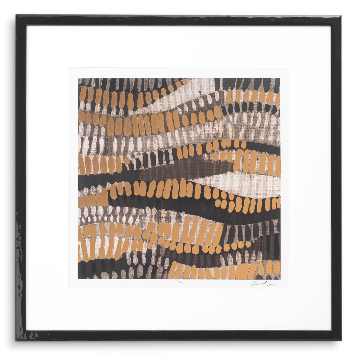 Print Metallic Undulation By June Erica Vess Set Of 2 Eichholtz