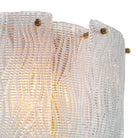 Wall Lamp Asinara Clear Textured Glass Eichholtz
