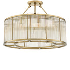 Ceiling Lamp Bernardi Large Antique Brass Finish Eichholtz