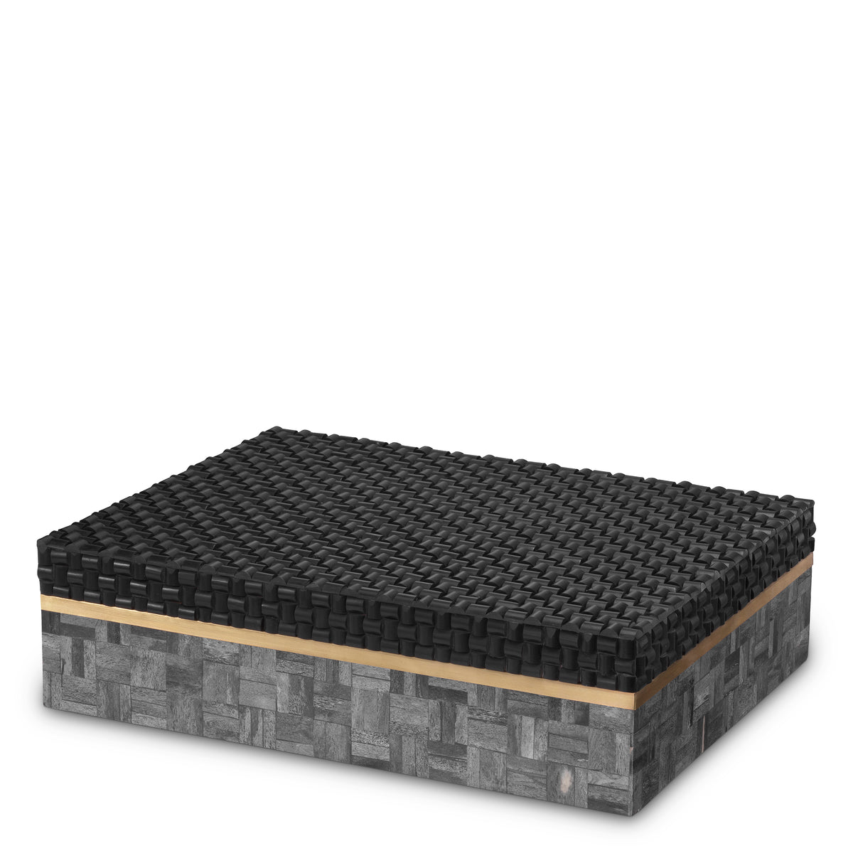 Box Seaside Large Black Grey Eichholtz