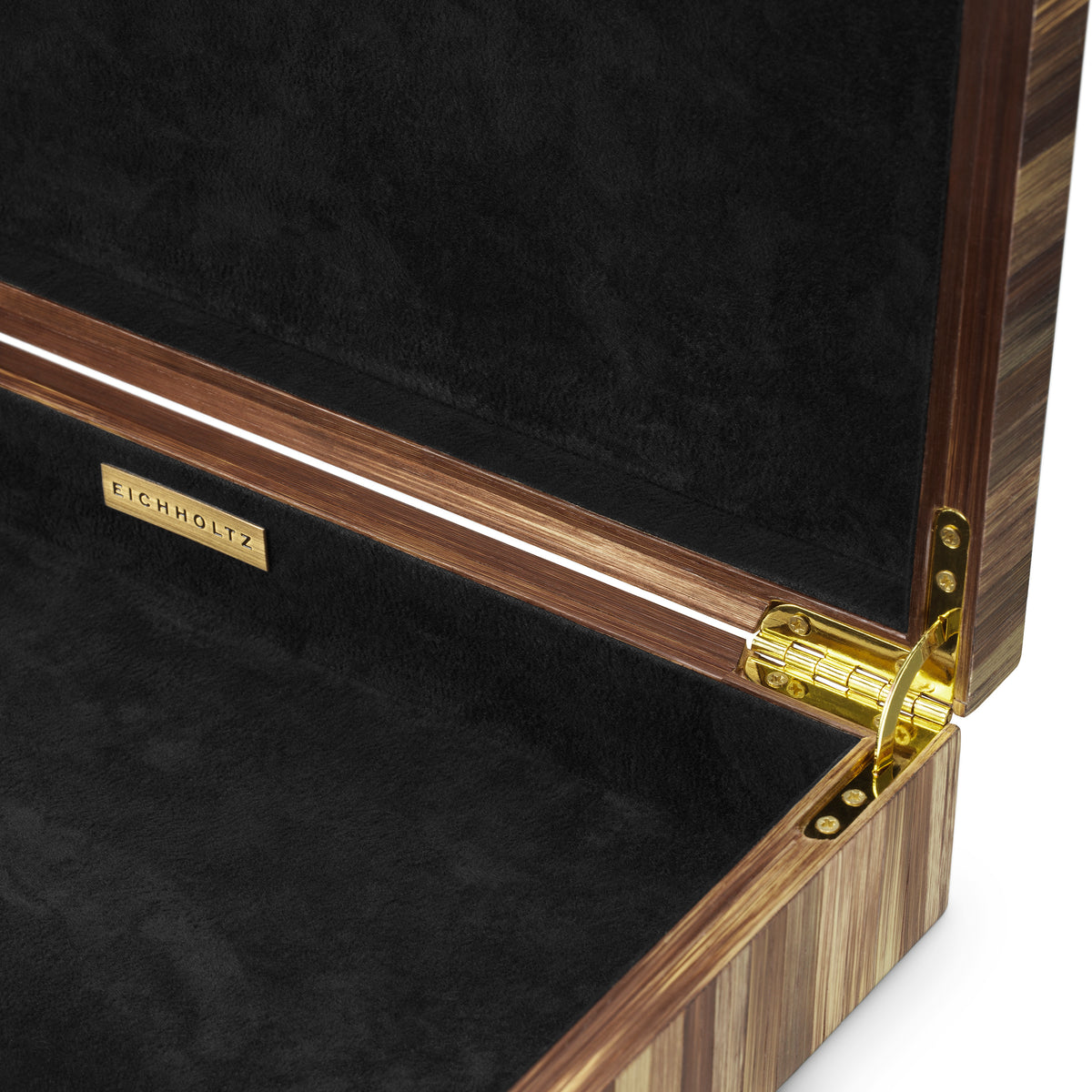 Box Harvard Straw Marquetry Brown Eichholtz