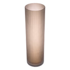 Vase Haight Large Frosted Brown Glass Eichholtz