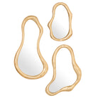 Mirror Viterbo Gold Finish Set Of 3 Eichholtz
