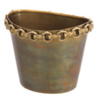 Wine Cooler Clementine Vintage Brass Finish Eichholtz
