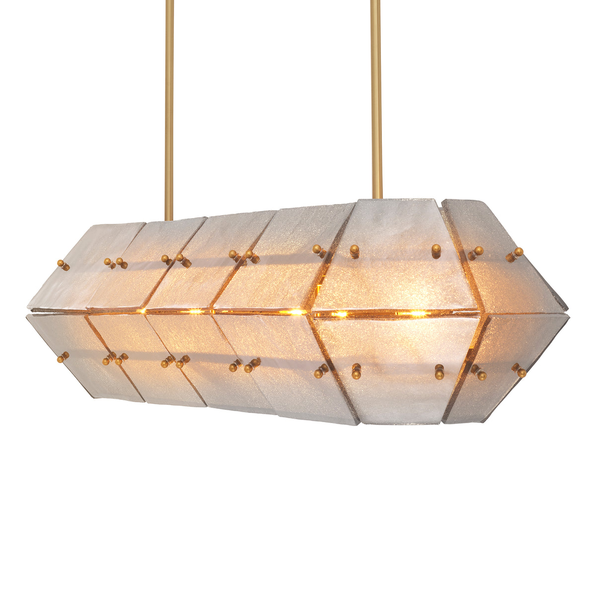 Chandelier Ferrucci Antique Brass Finish Eichholtz