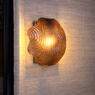 Wall Lamp Nuria Vintage Brass Finish Handmade Glass Eichholtz